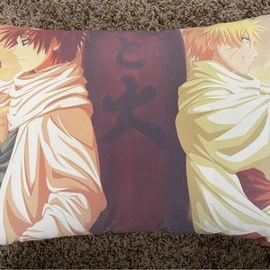 Naruto and Gaara Sunset Pillow Used